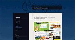 Desktop Screenshot of aboutfinance.biz