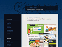 Tablet Screenshot of aboutfinance.biz